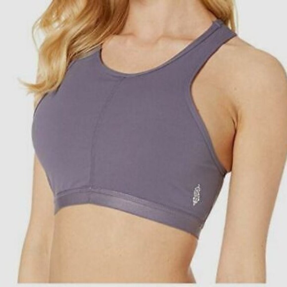 FP Movement Purple Over the Moon Racerback Sports Bra Size XS NWOT